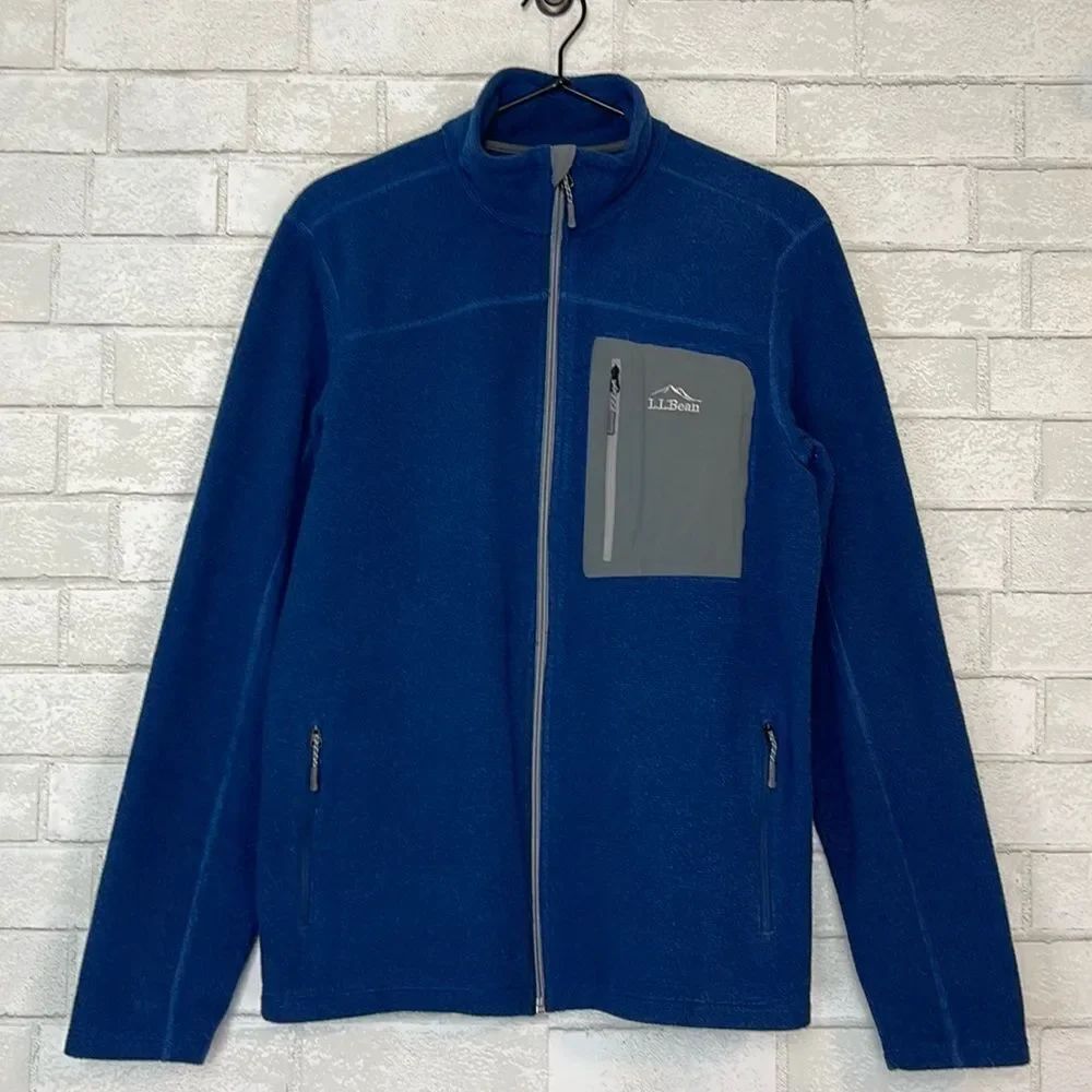LL Bean Men’s Fleece Full Zip Jacket S